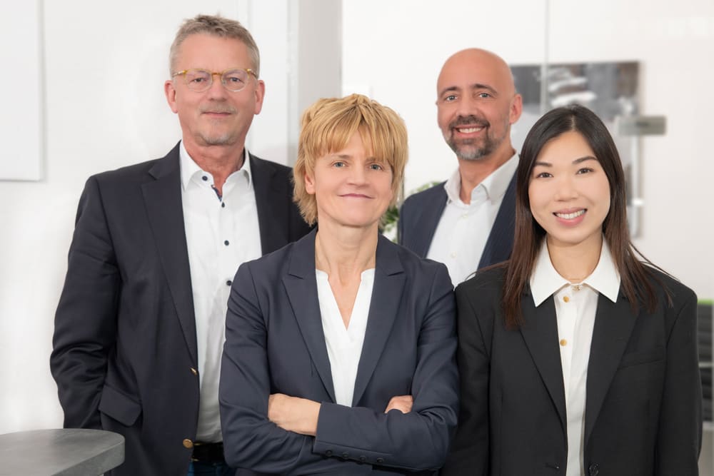 Rechtsanwälte Neuvians, Greive, Falk & Youk Gruppenbild Team Erbrecht & Familienrecht